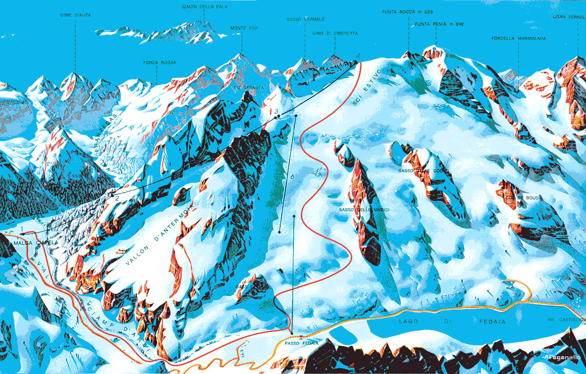 Доломитовые Альпы для ski kuba